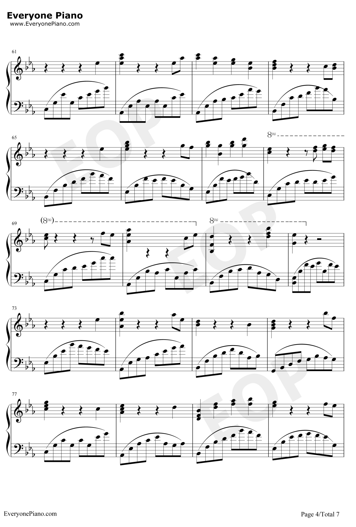 川止于海钢琴谱4