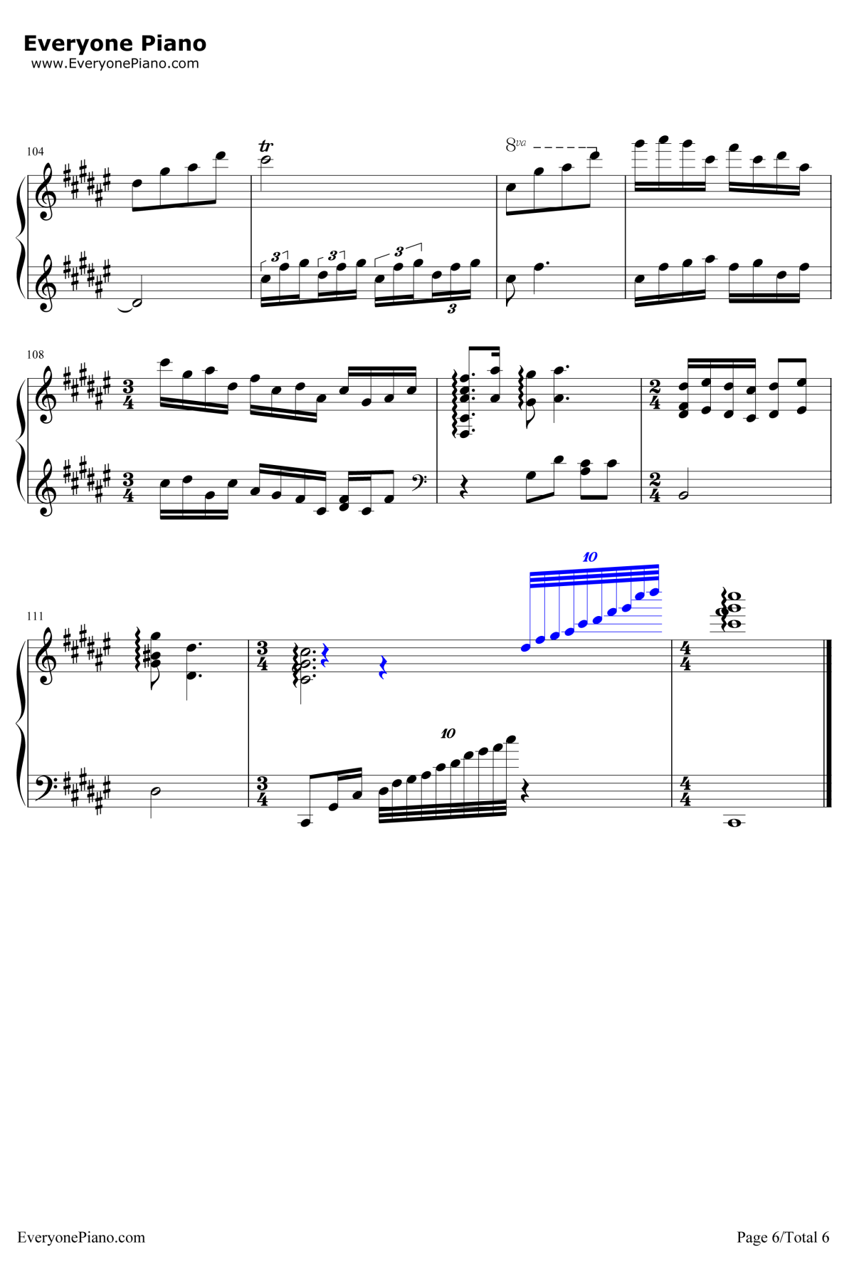 十送红军钢琴谱6