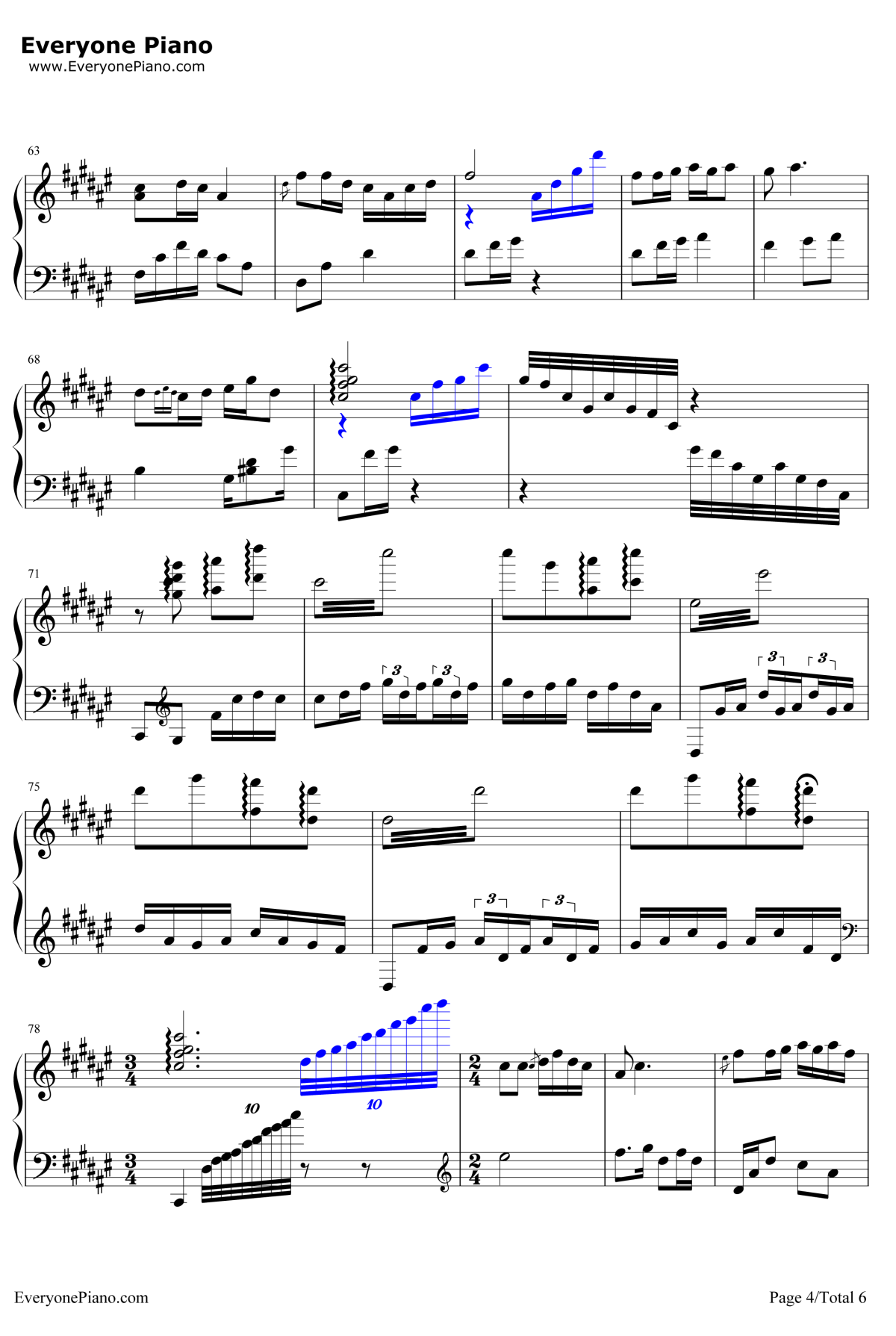 十送红军钢琴谱4