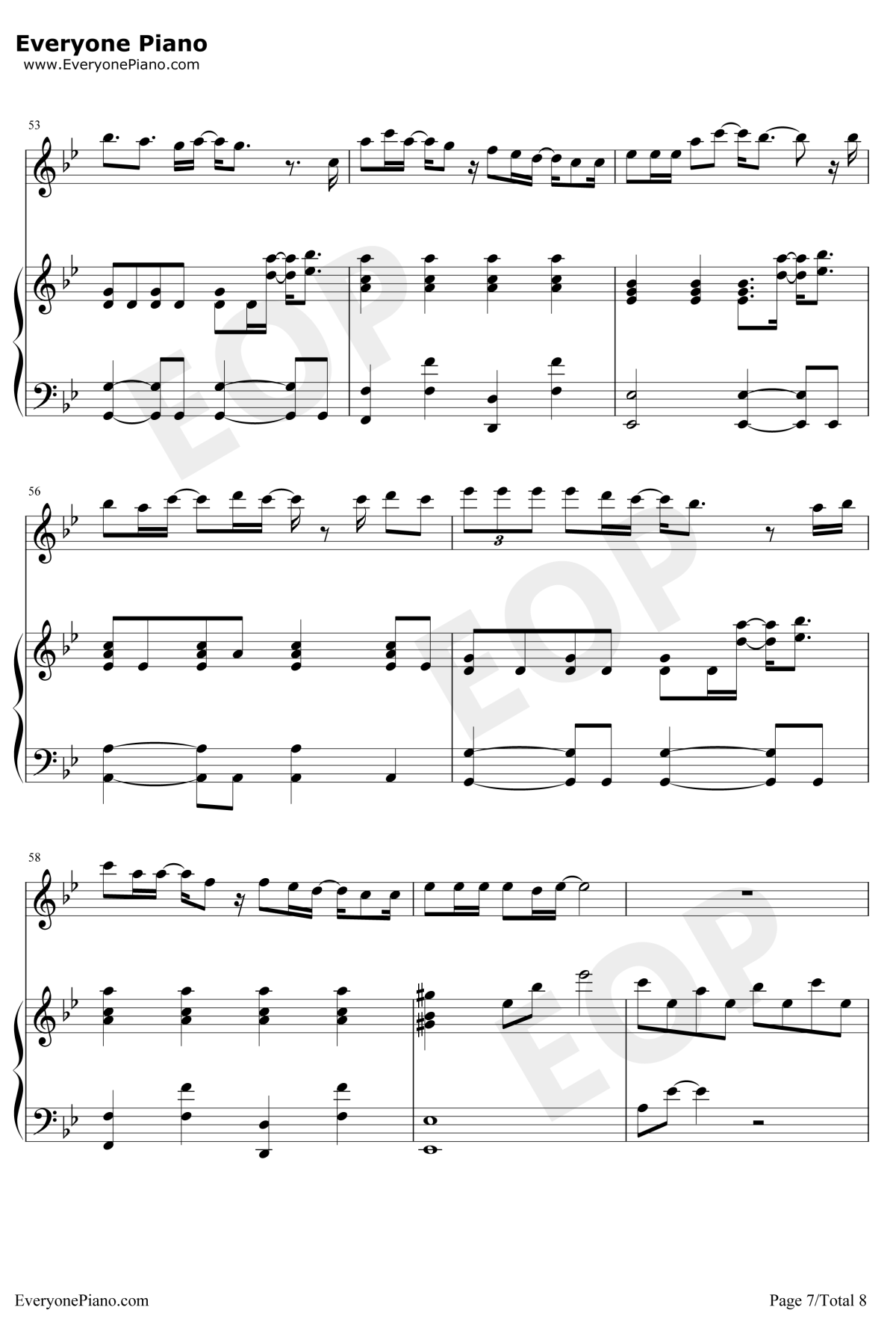 回忆的沙漏钢琴谱7