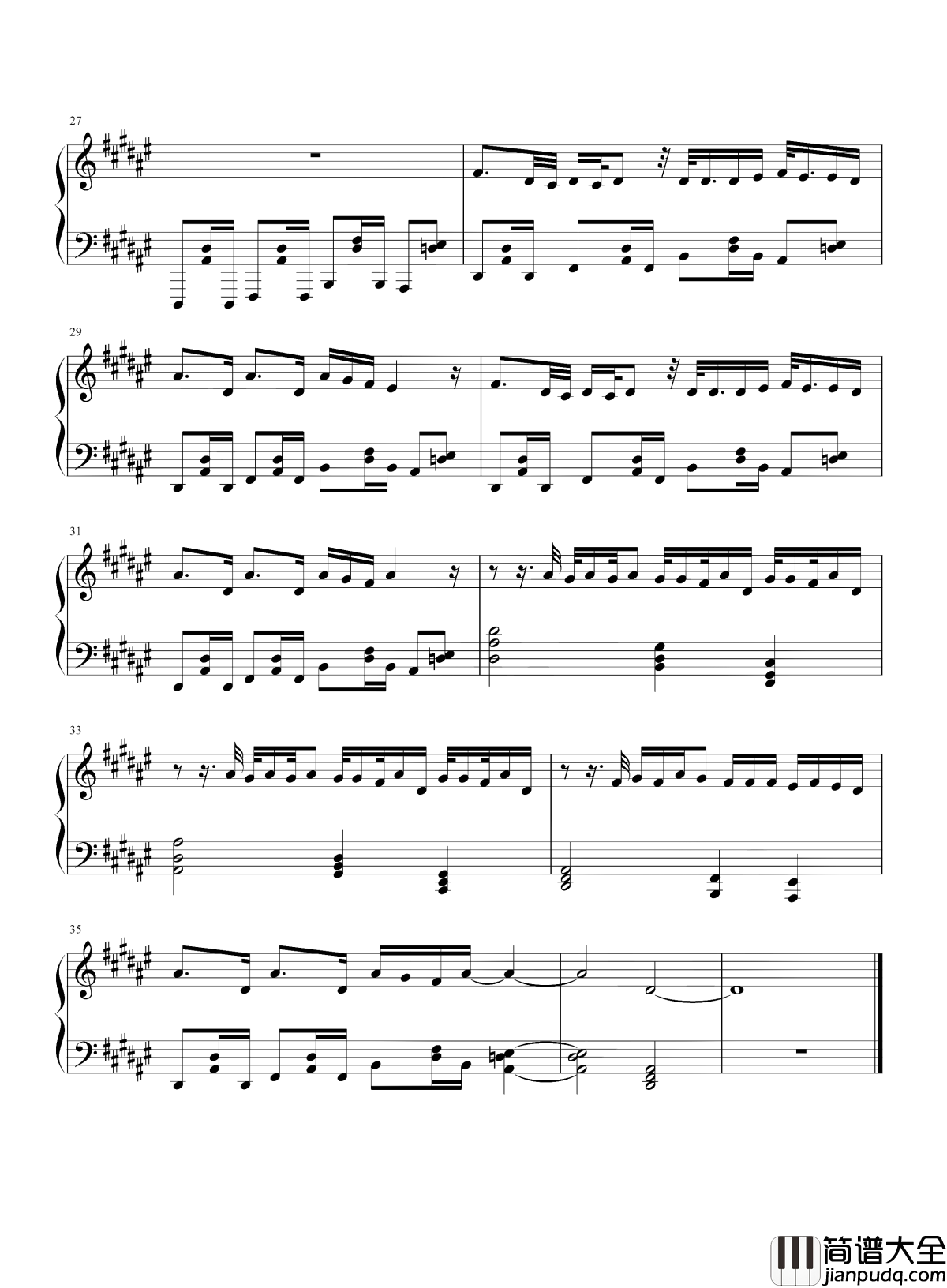 寒鸦少年钢琴谱_华晨宇_斗破苍穹主题曲，孤寂少年带你燃爆青春