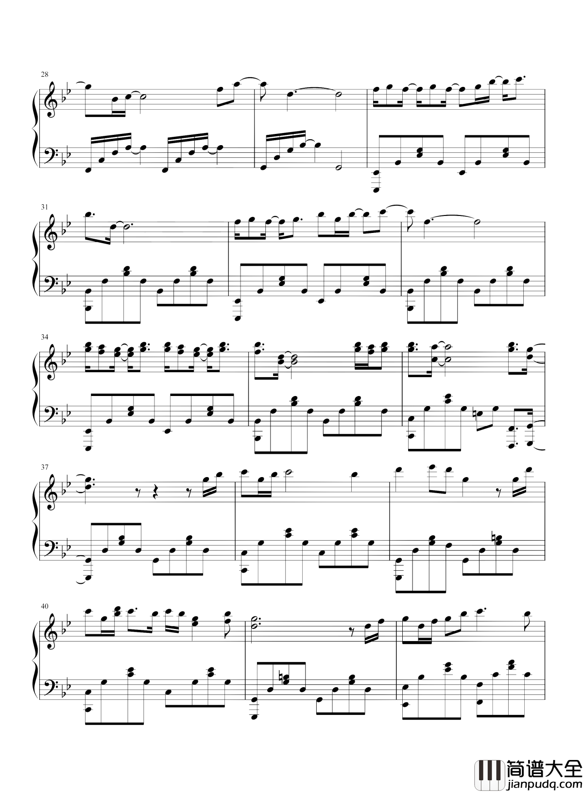 双影钢琴谱_张惠妹/林忆莲_电视剧如懿传主题曲