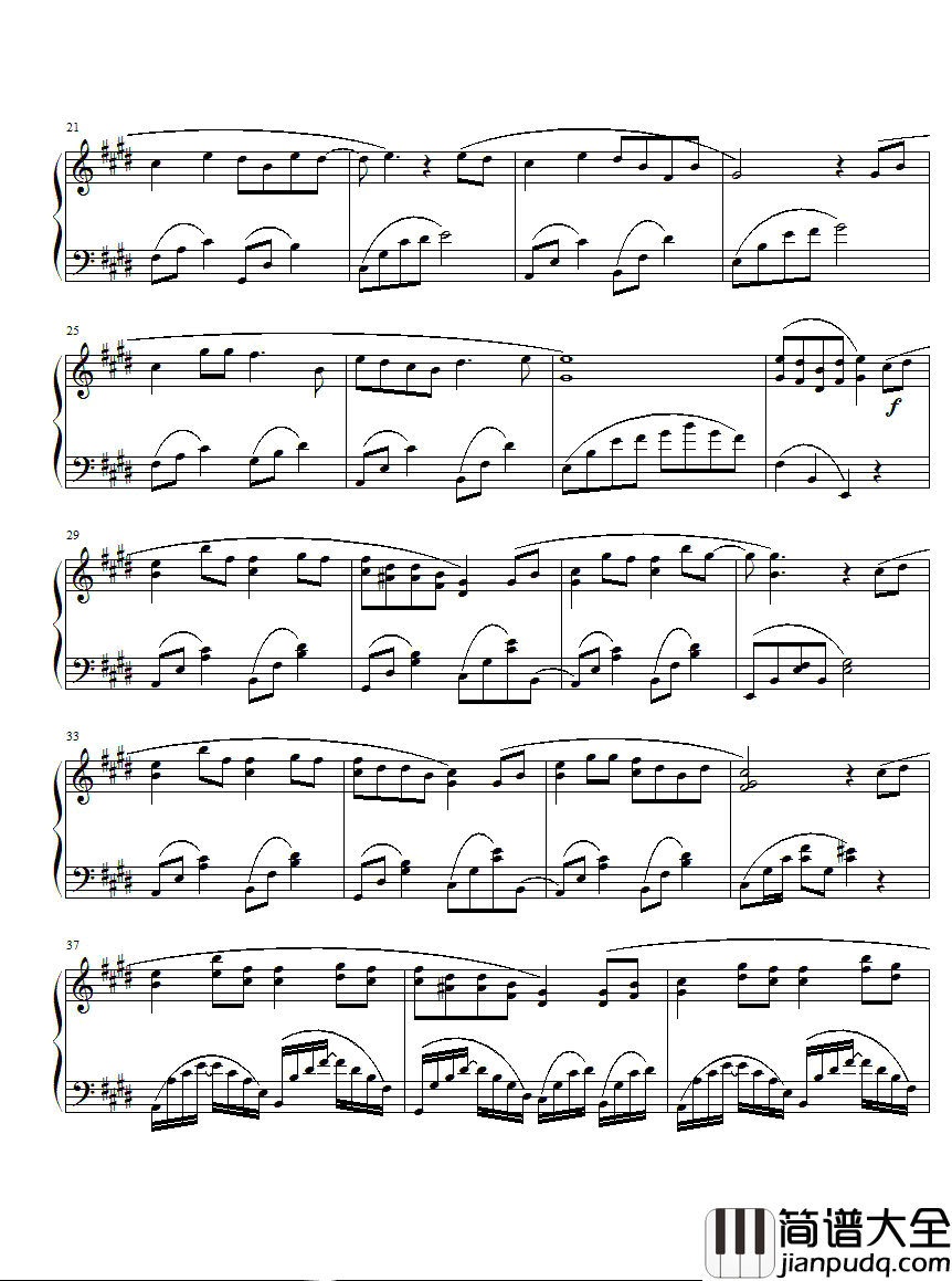 越单纯越幸福钢琴谱_王筝_越长大越怀念，年少时有多勇敢