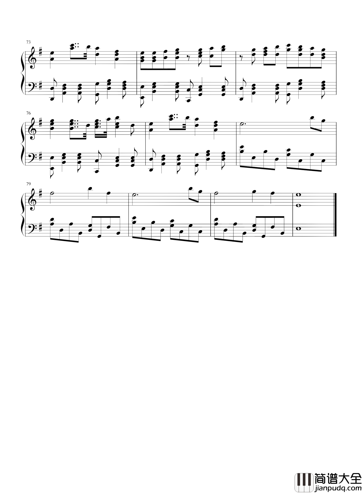 Darkside钢琴谱_Alan_Walker_纵身坠落进那无边黑暗