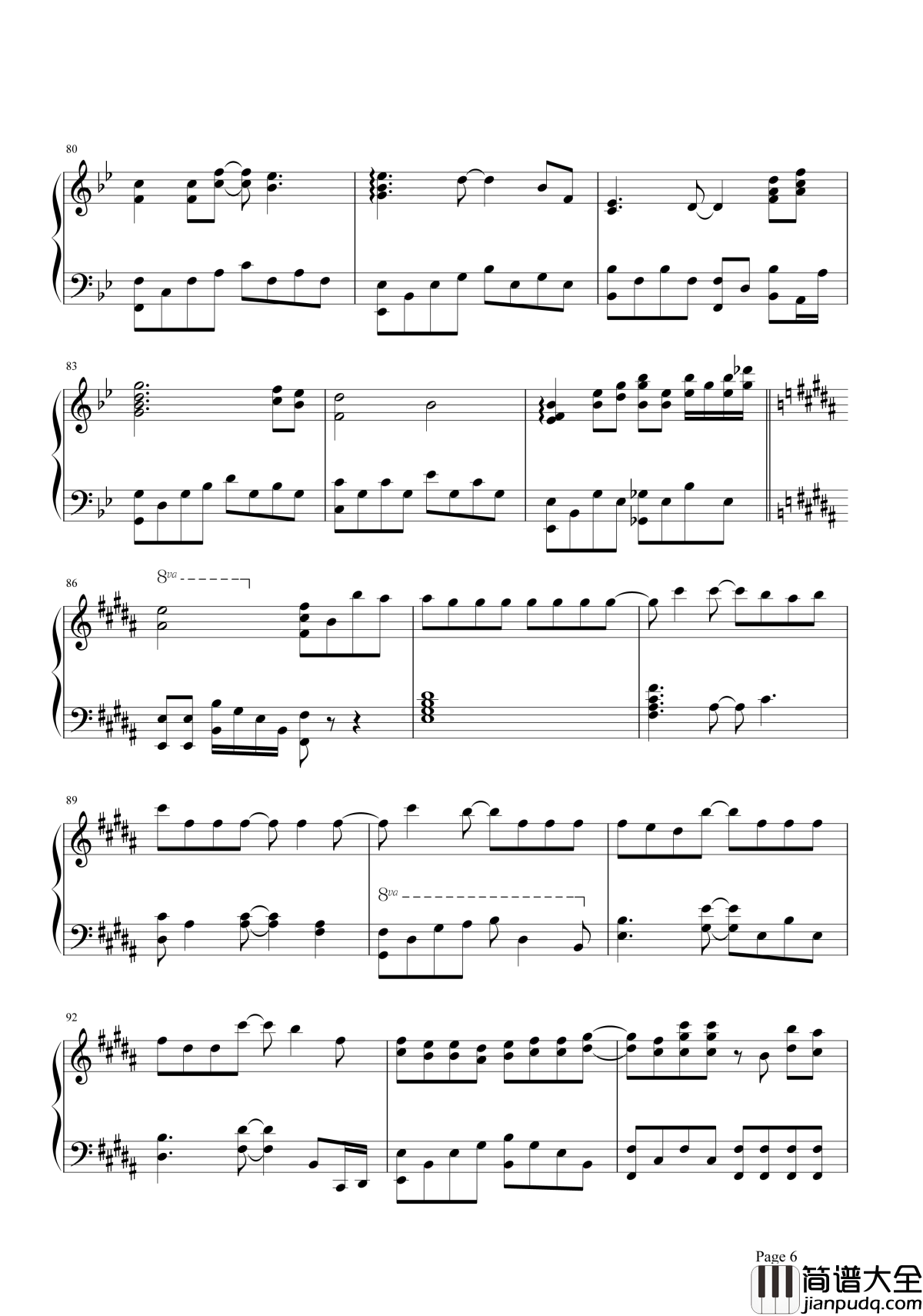 爱情怎么喊停钢琴谱_曾沛慈_努力想要忘记，可是爱情怎么喊停