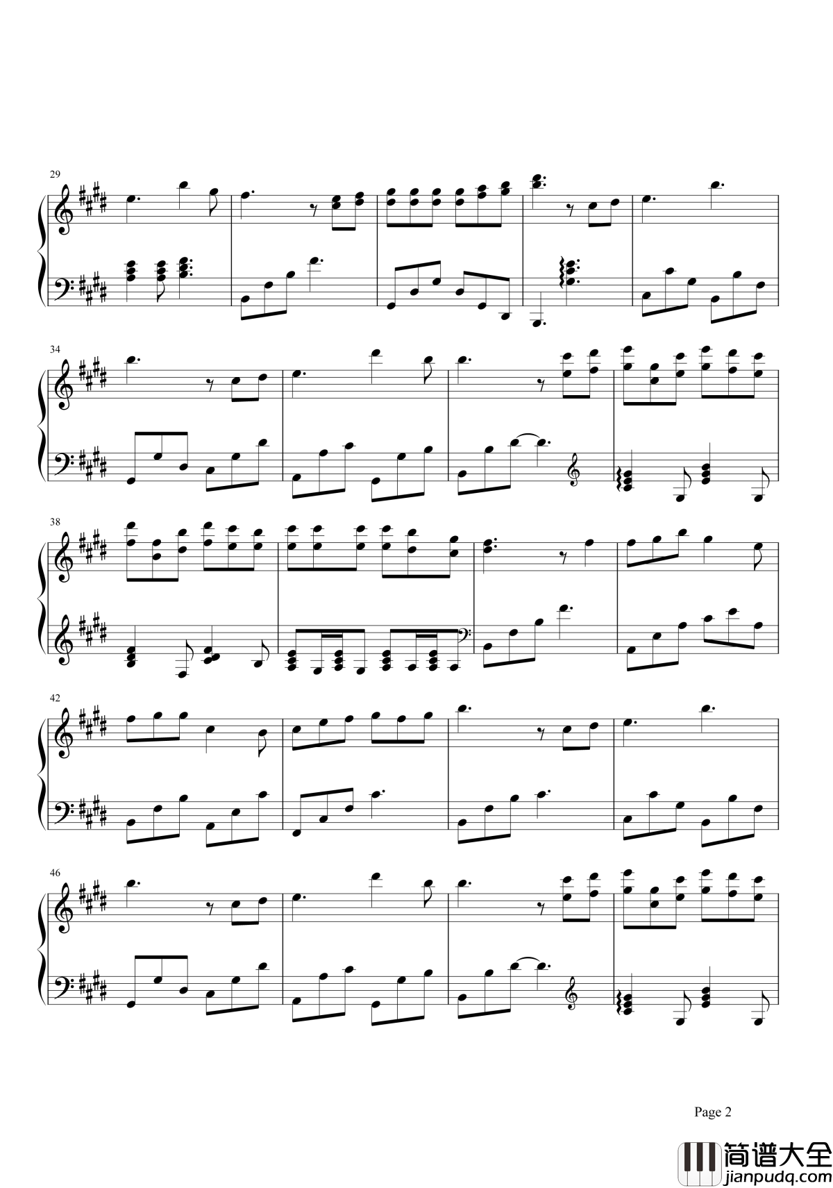 不可说钢琴谱_赵丽颖_凄美绝伦、奋不顾身的旷世奇缘