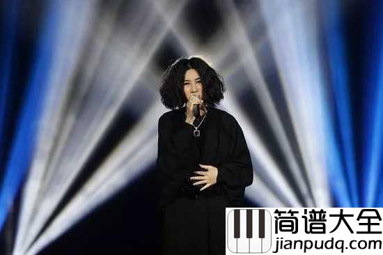 待我长发及腰钢琴谱_尚雯婕_待我长发及腰，携手今生到老