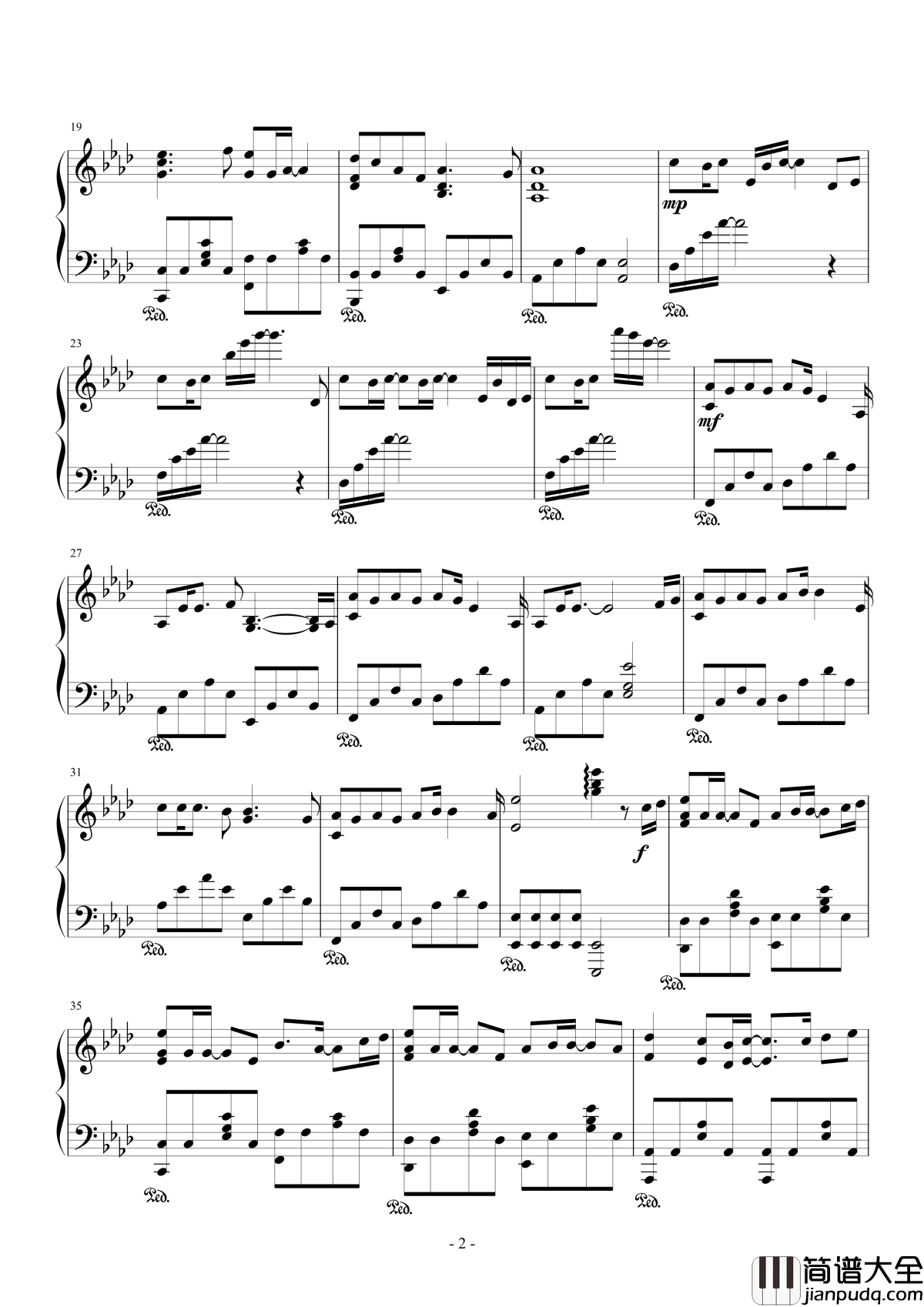 时间飞行钢琴谱_白宇/朱一龙_我追得最火的东西大概就是镇魂了吧