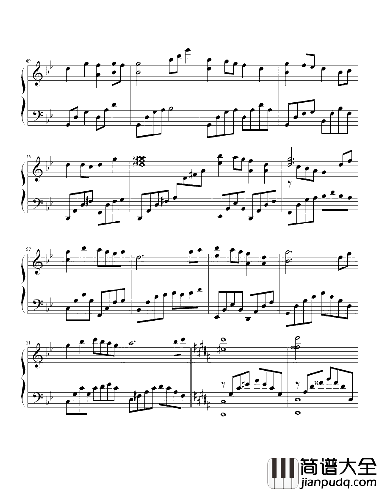 风中有朵雨做的云钢琴谱_孟庭苇_云的心里全都是雨