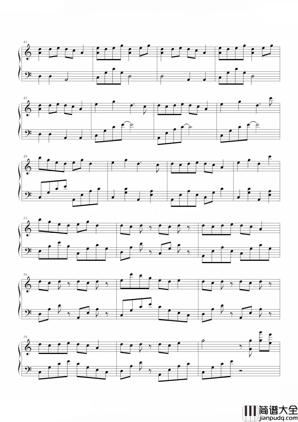 世末歌者钢琴谱_洛天依_我们自己的经历，我们的悲欢离合