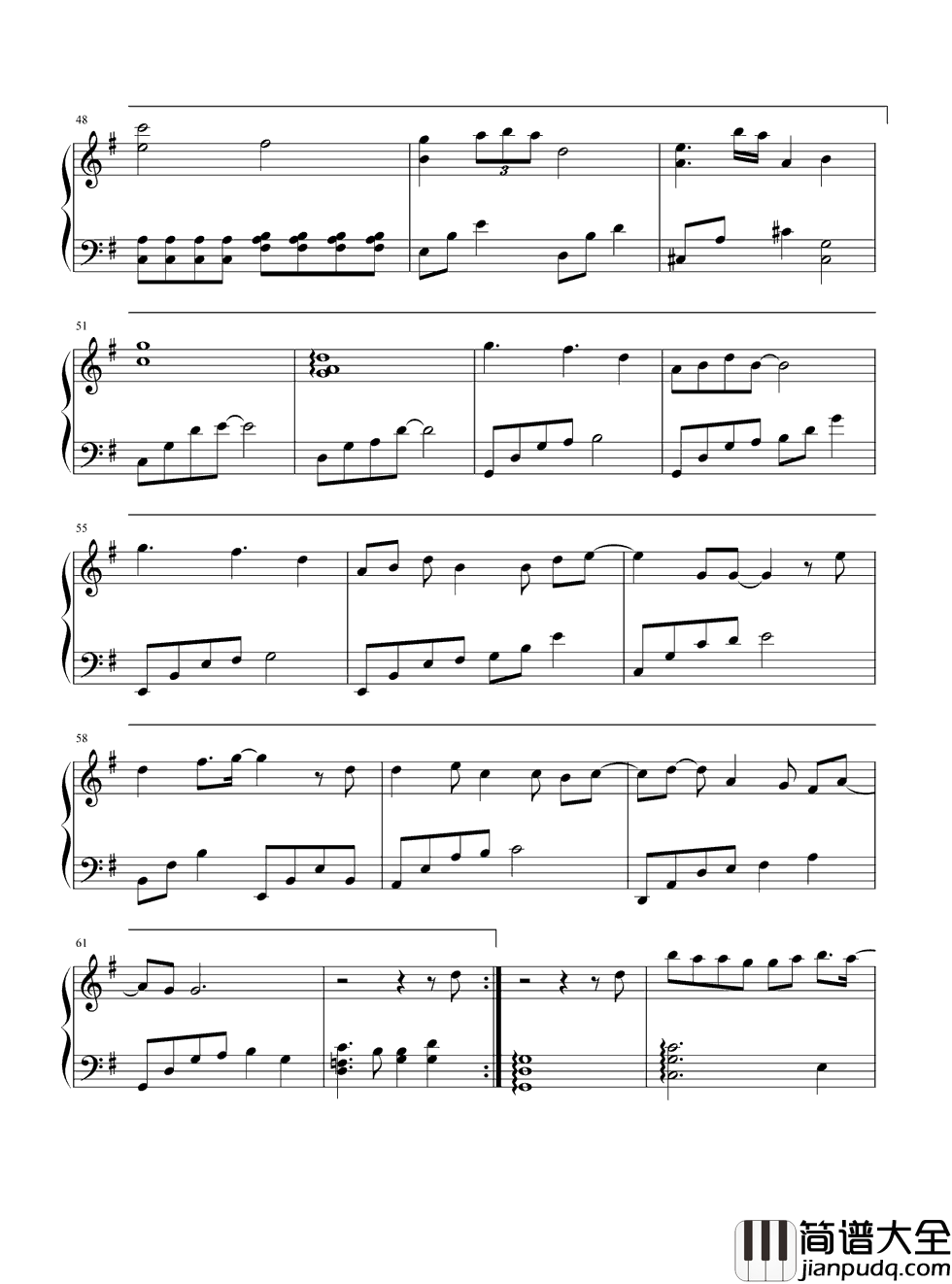 失落沙洲钢琴谱_徐佳莹_淡然而坚定，哀伤却深情