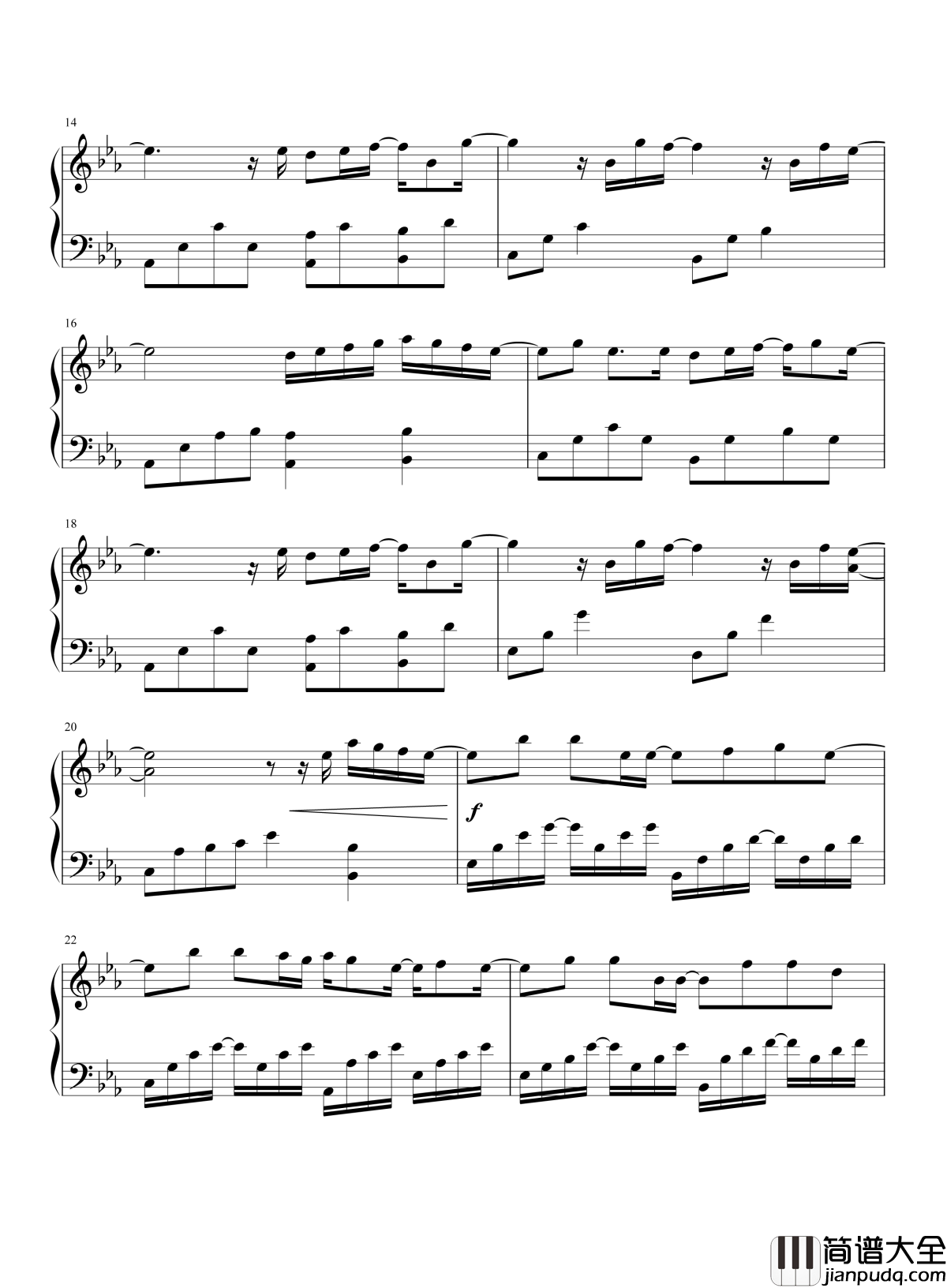 那么骄傲钢琴谱_金海心_别那么骄傲，我随时都会走掉