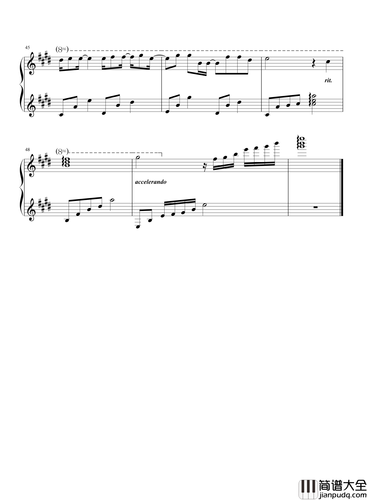 那么骄傲钢琴谱_金海心_别那么骄傲，我随时都会走掉