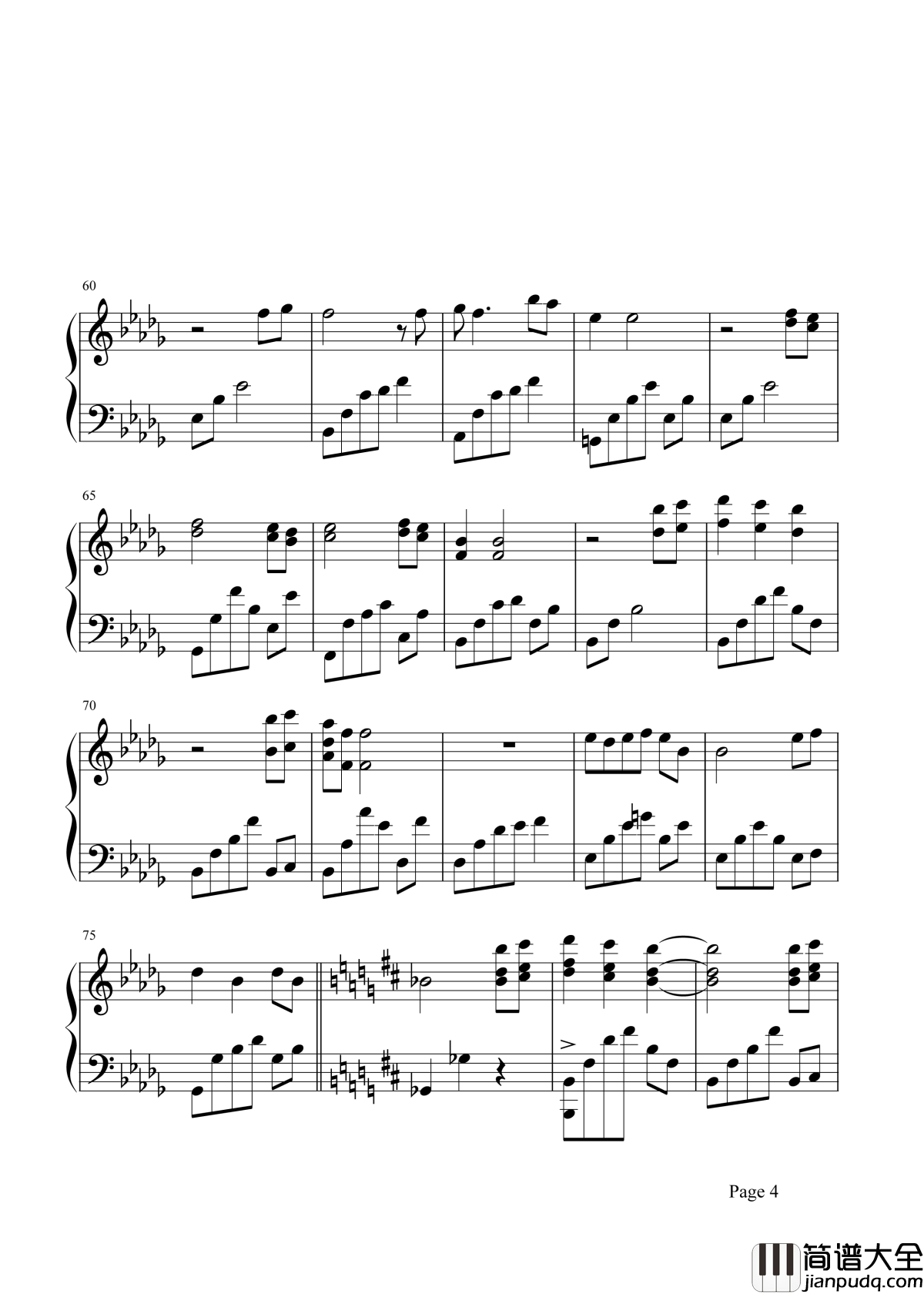 烟雨蒙蒙钢琴谱_赵薇_春雨如丝，细雨蒙蒙