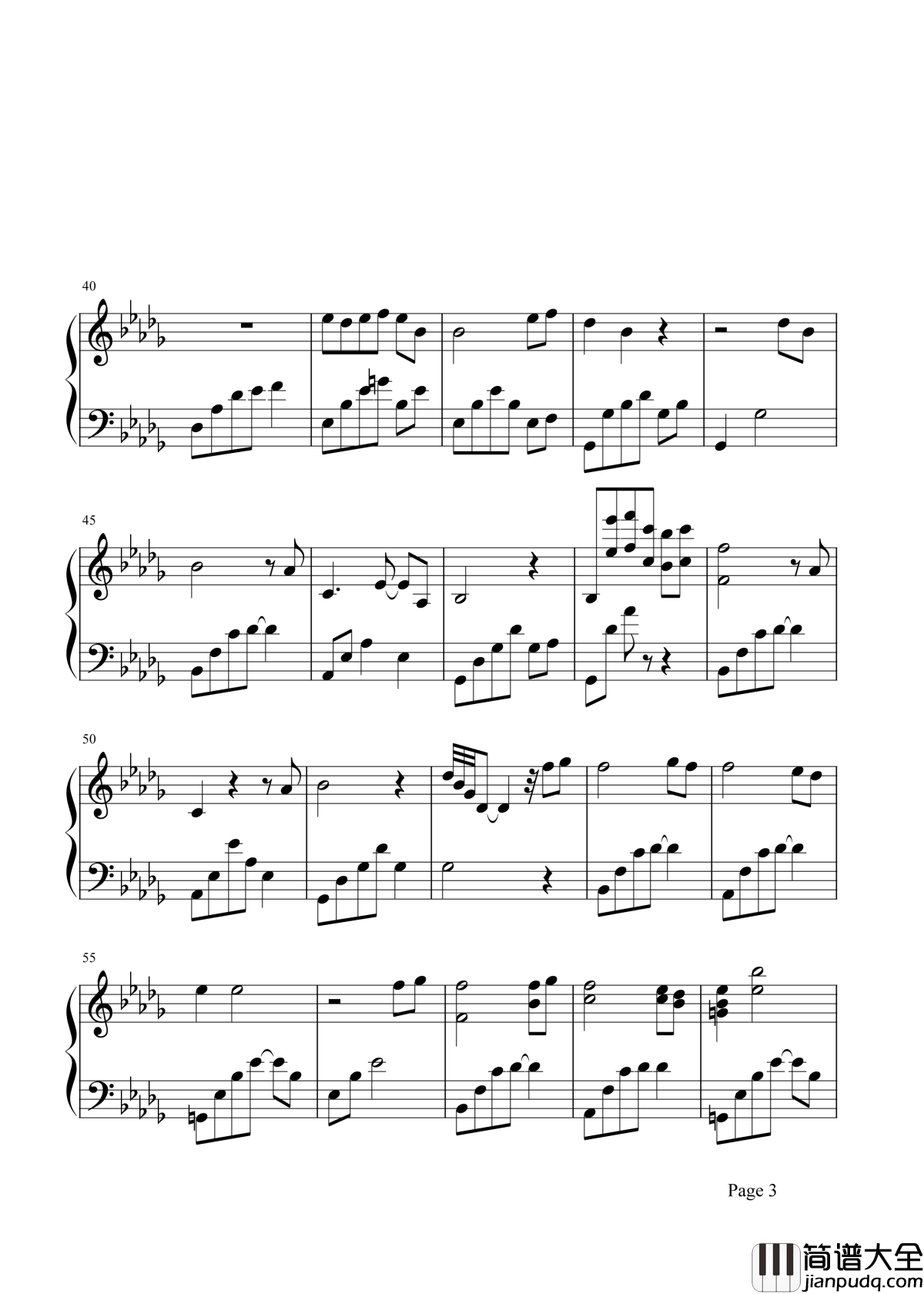 烟雨蒙蒙钢琴谱_赵薇_春雨如丝，细雨蒙蒙