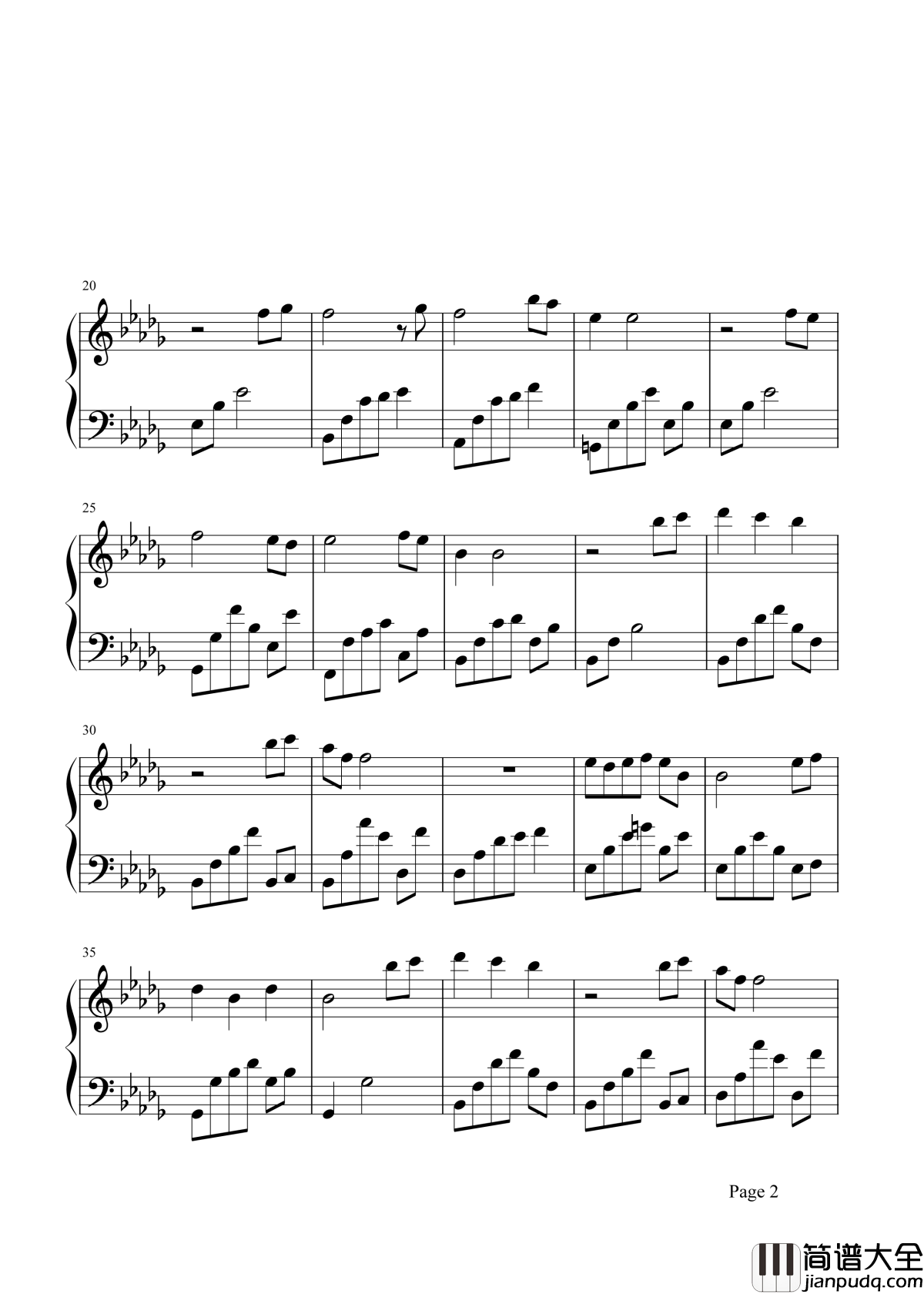 烟雨蒙蒙钢琴谱_赵薇_春雨如丝，细雨蒙蒙