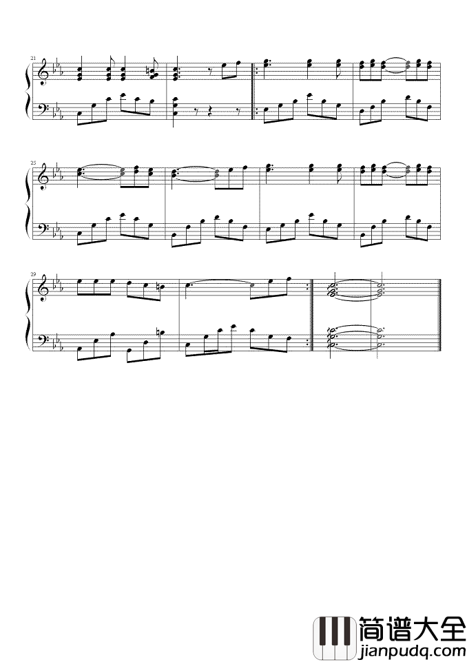 寂寞在唱歌钢琴谱_阿桑_你听寂寞在唱歌，轻轻的狠狠的