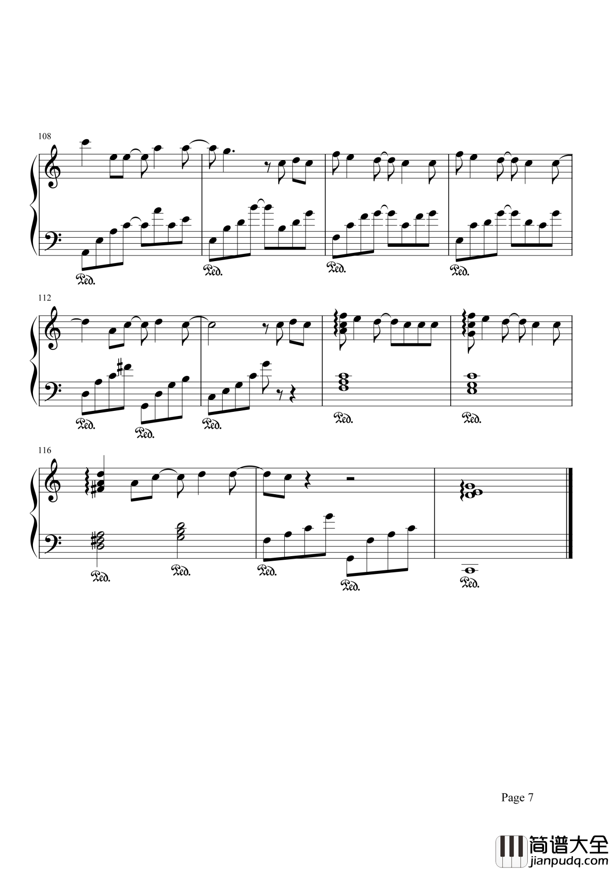 小手拉大手钢琴谱_梁静茹__你是我的梦像北方的风