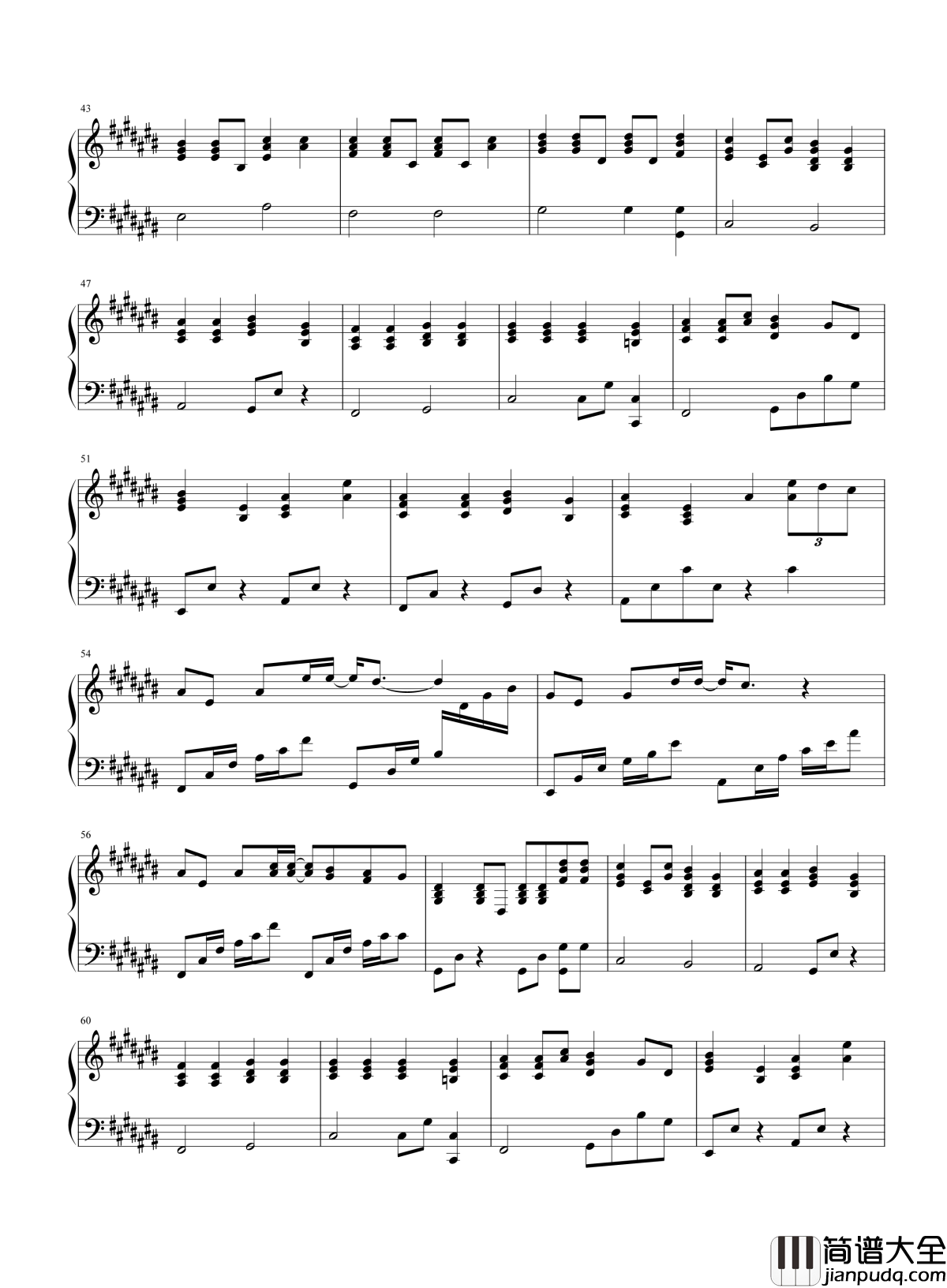 我本人钢琴谱_吴雨霏_我本人明白什么都总有限期