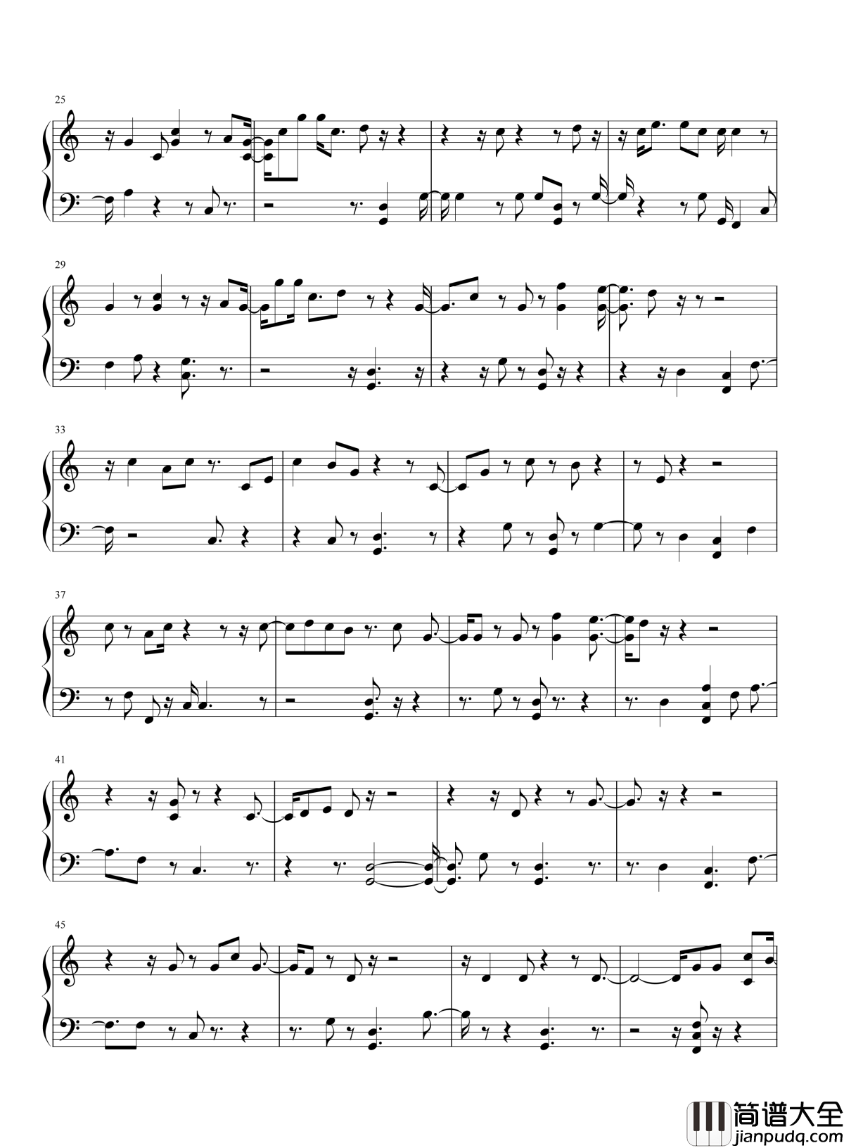 power钢琴谱_EXO_你是我的音乐心电感应超能力为你展现