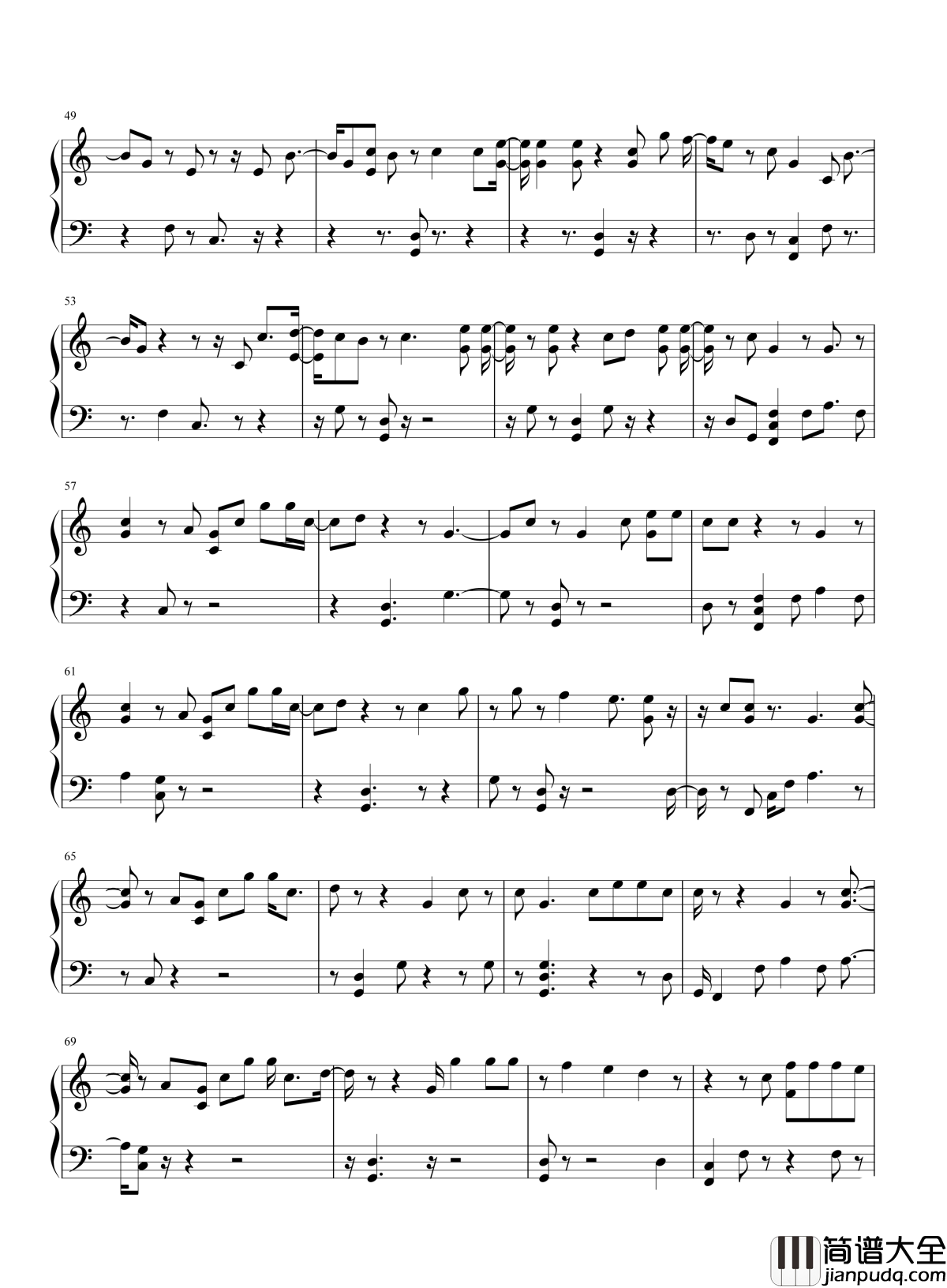 power钢琴谱_EXO_你是我的音乐心电感应超能力为你展现