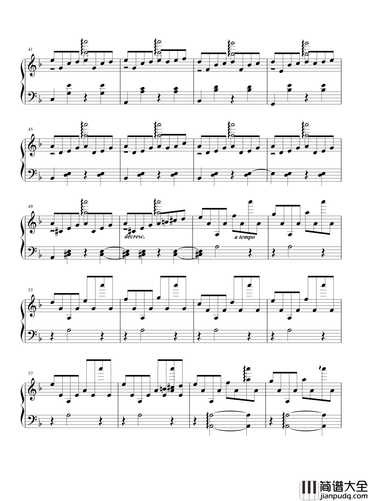 几度枫红钢琴谱_林海_生命的风华曾是，几度花开又几度花落