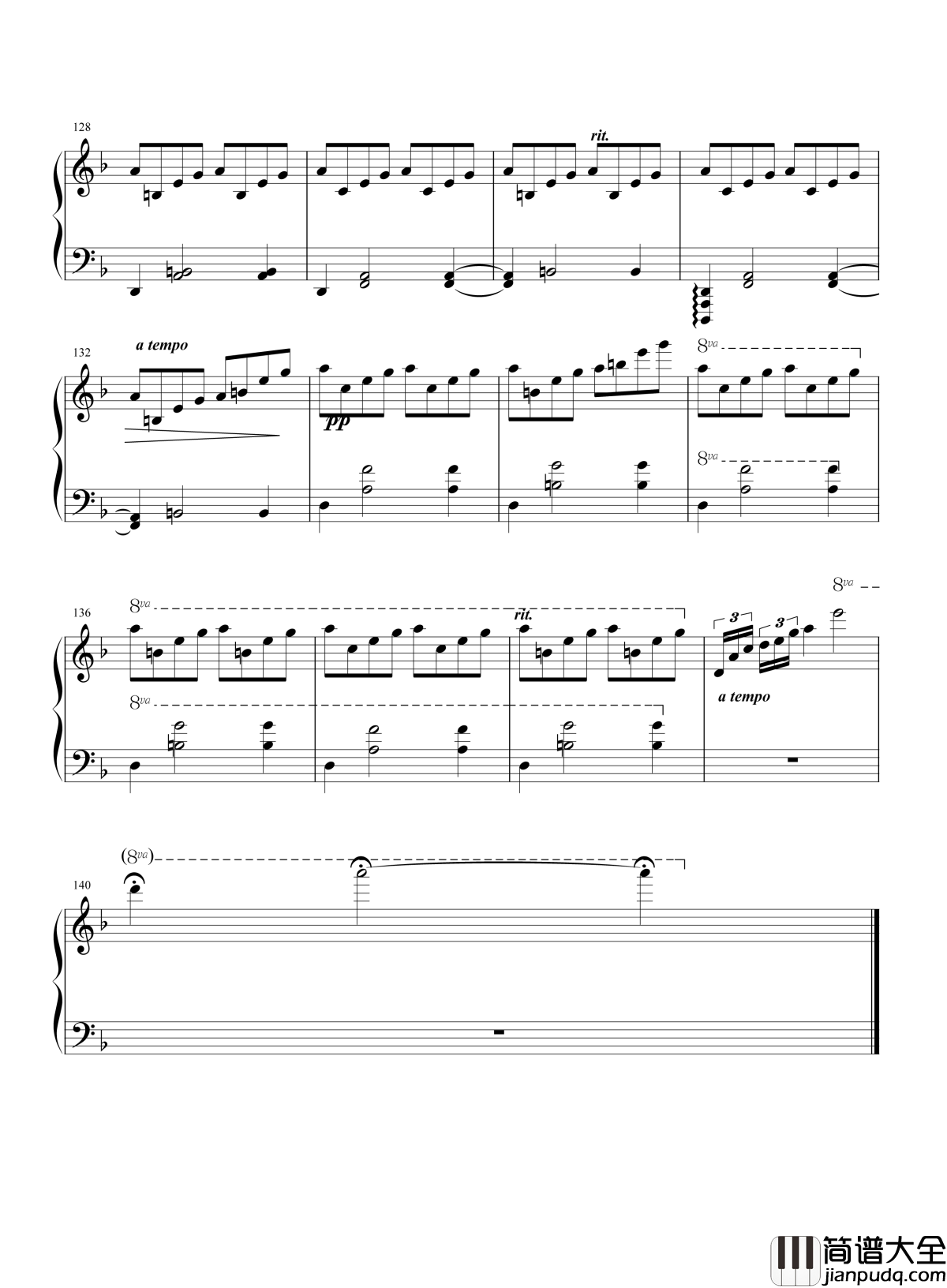 几度枫红钢琴谱_林海_生命的风华曾是，几度花开又几度花落