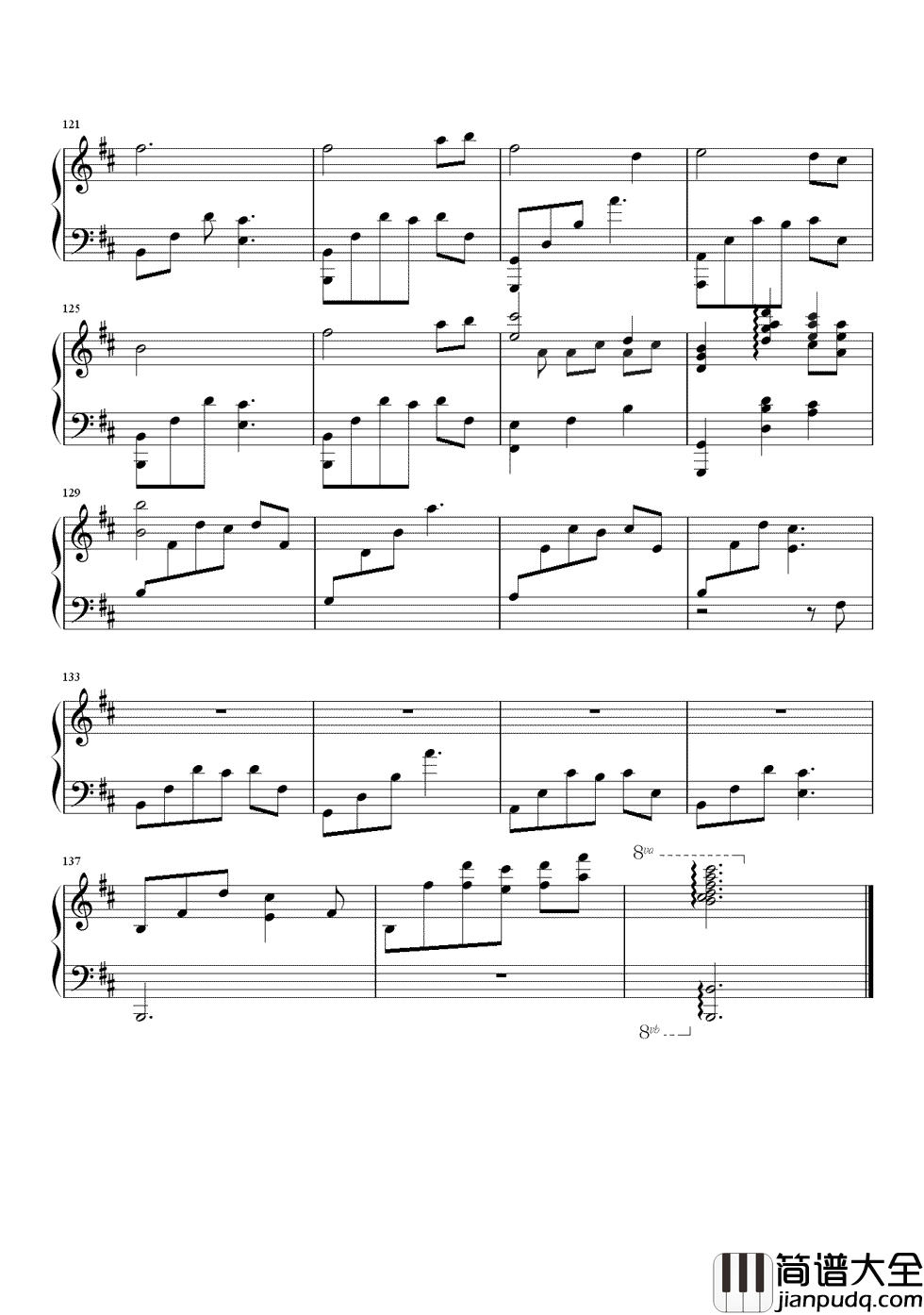 杨柳钢琴谱_林海_拂堤杨柳，醉春烟