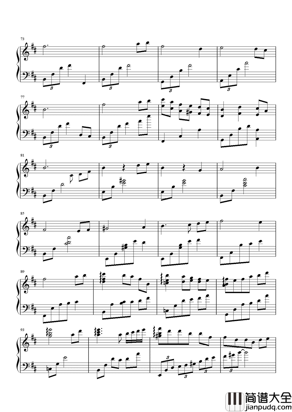 杨柳钢琴谱_林海_拂堤杨柳，醉春烟