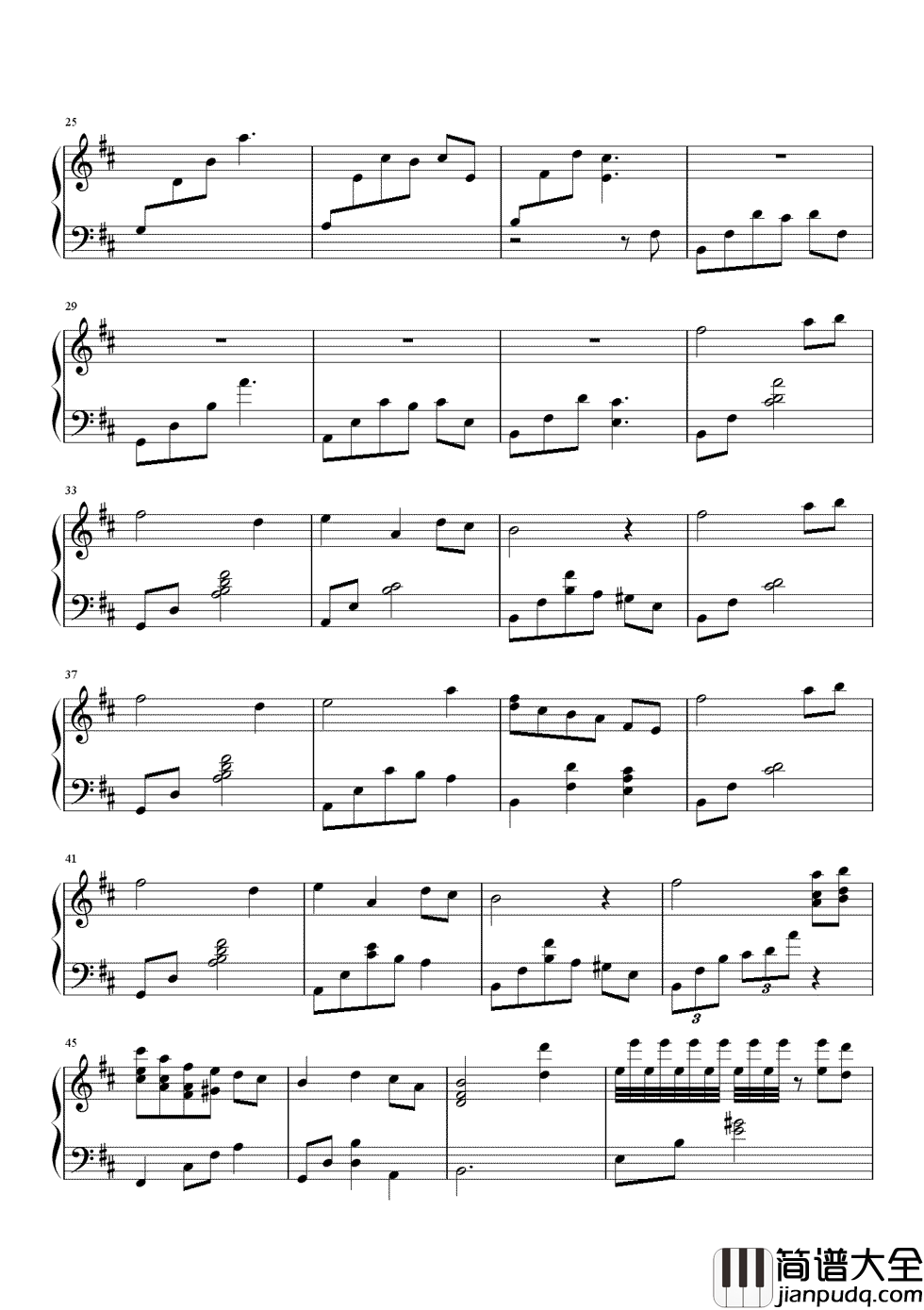 杨柳钢琴谱_林海_拂堤杨柳，醉春烟