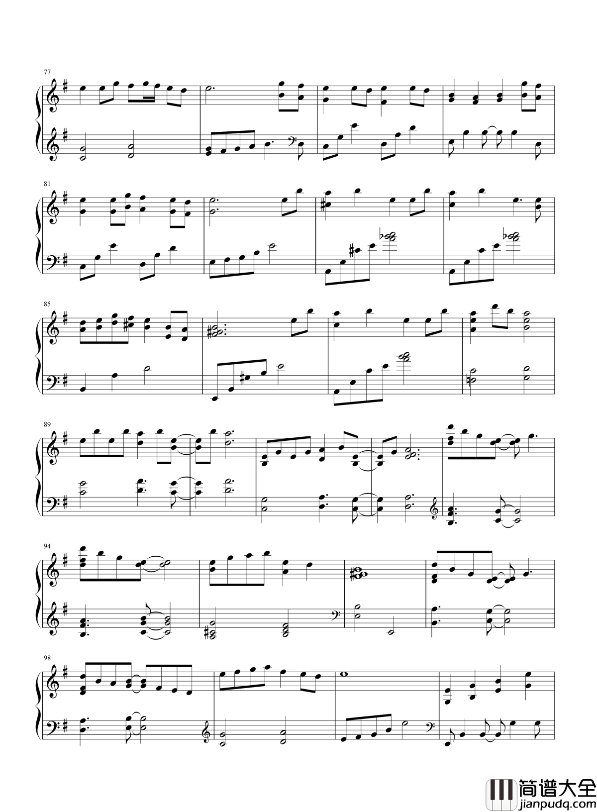 晨星钢琴谱_林海_音乐清轻如流水，是人世间最美的抒情