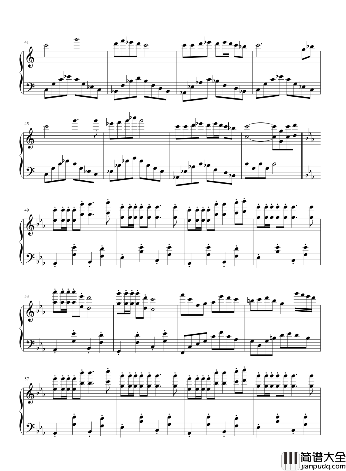 欢沁钢琴谱_林海_欢快生动，沁人心扉~