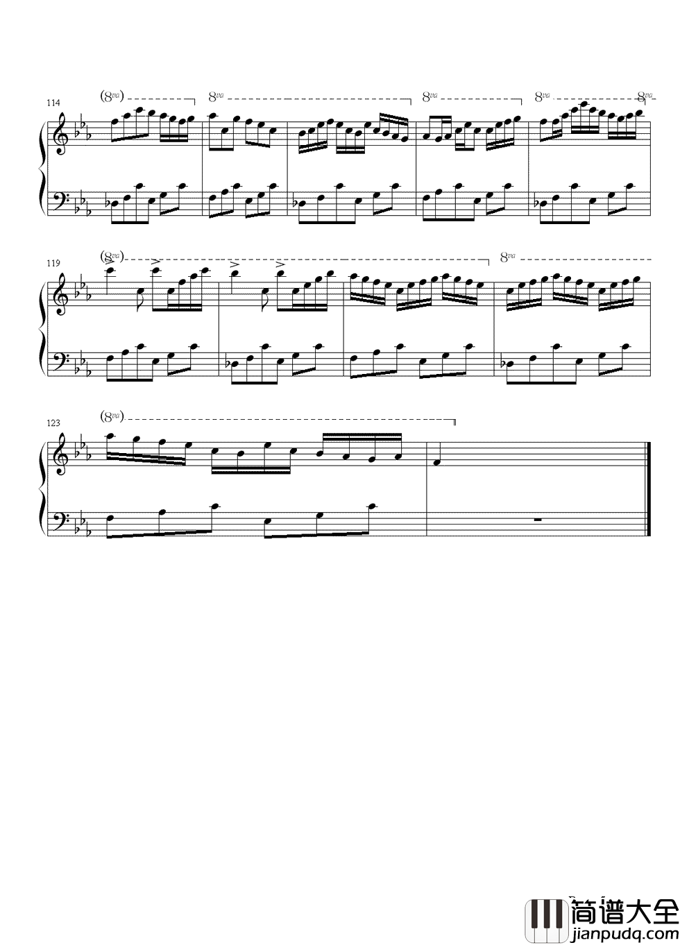 流动的城市钢琴谱_林海_如果城市是流动的，你我会不会无意相遇