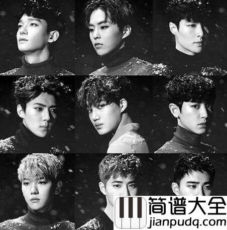 sing_fou_you_钢琴谱_EXO_我在未来等你且行且珍惜