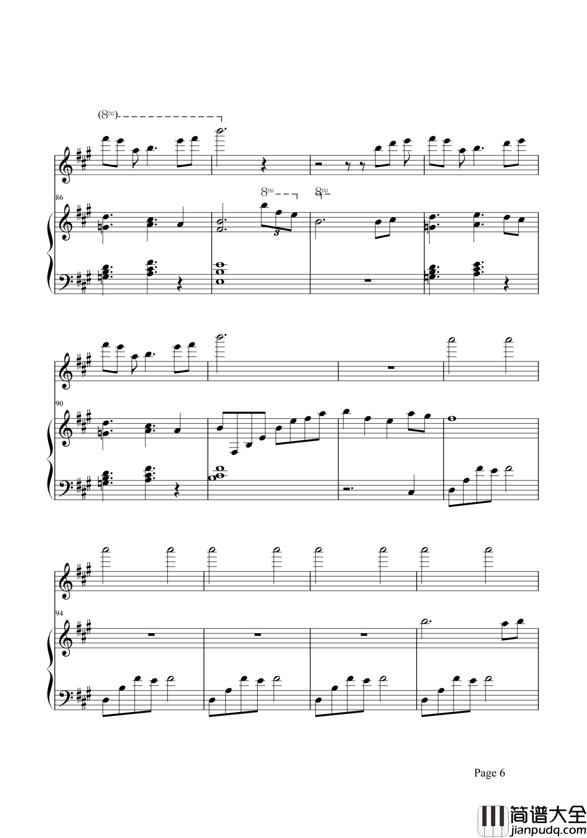 花儿落了钢琴谱_林海_花落了，忘记了，满怀感伤的眸，流出泪滴