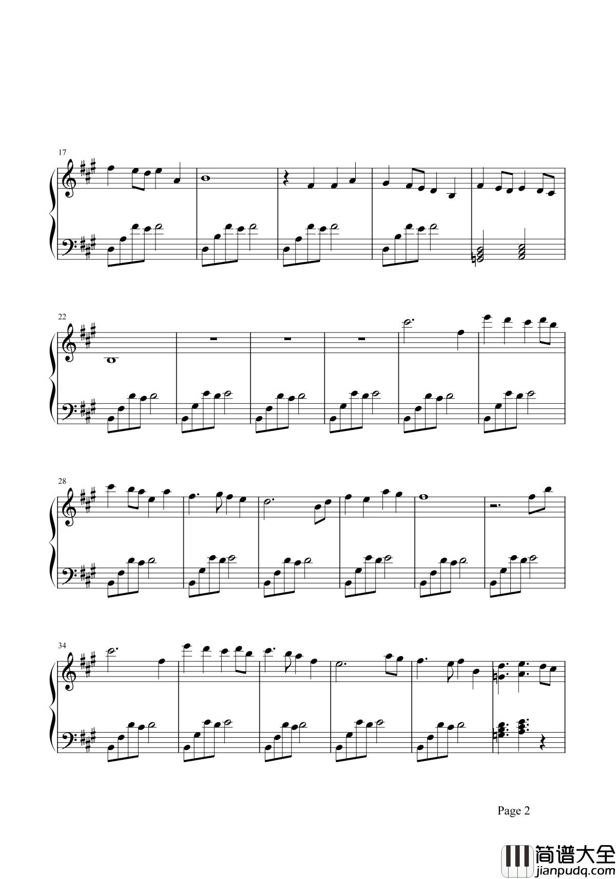 花儿落了钢琴谱_林海_花落了，忘记了，满怀感伤的眸，流出泪滴