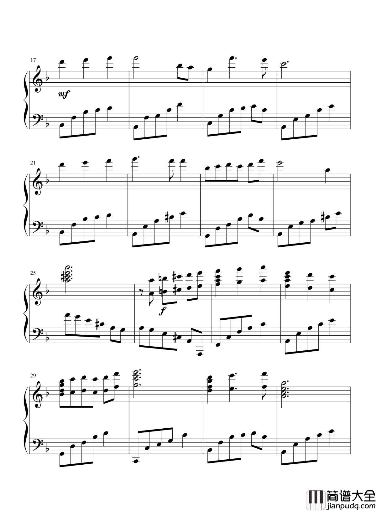 幸福相守钢琴谱_孙楠｜幸福不再遥远，幸福我们相守