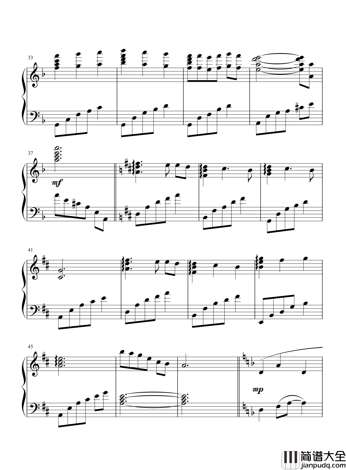 幸福相守钢琴谱_孙楠｜幸福不再遥远，幸福我们相守