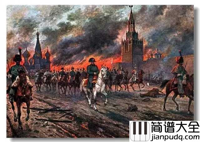 1812序曲钢琴谱_柴可夫斯基_一个没有热情的创作，却成了音乐杰作
