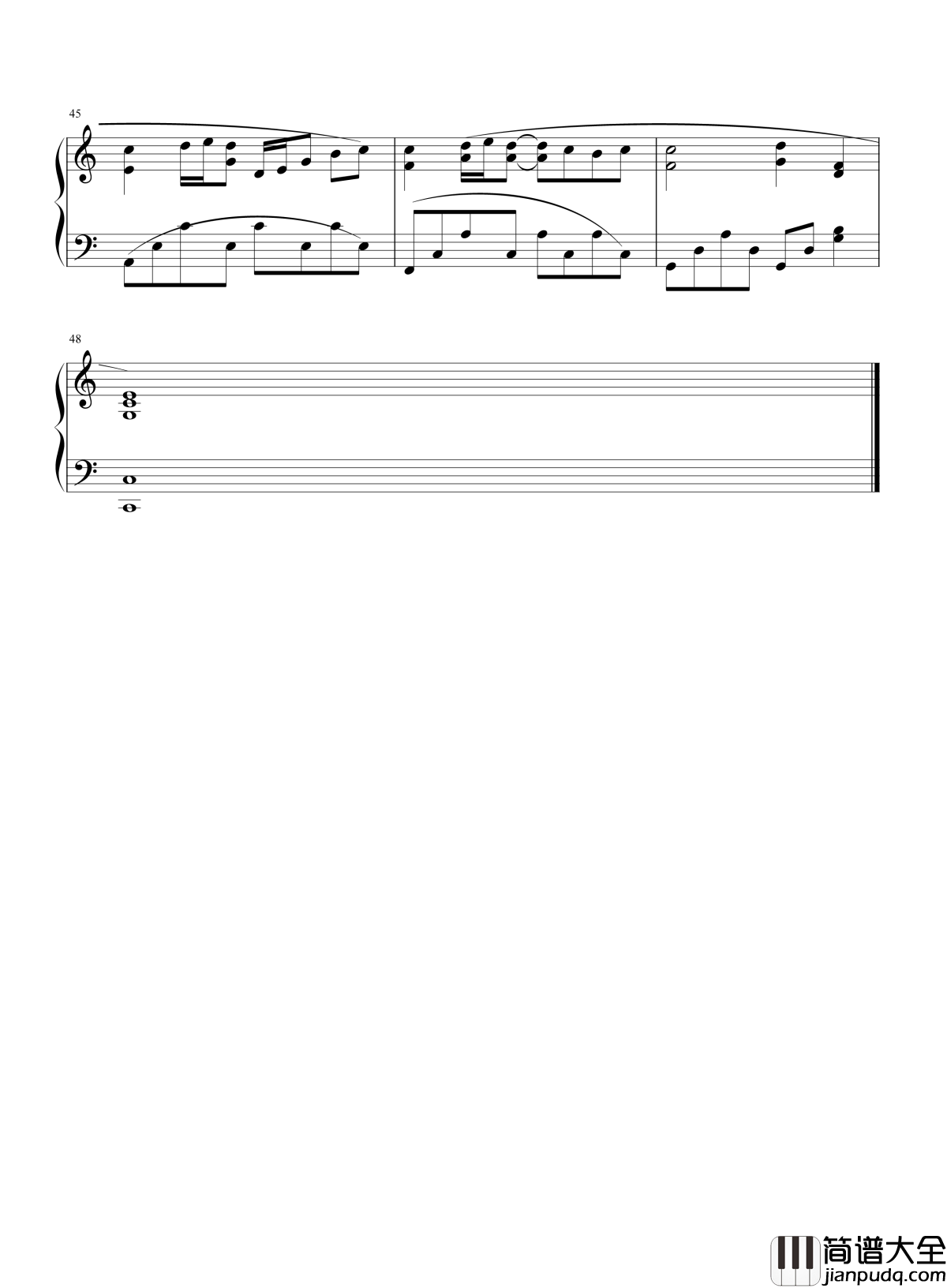 退后钢琴谱_周杰伦_我已经变了,但也来不及了!