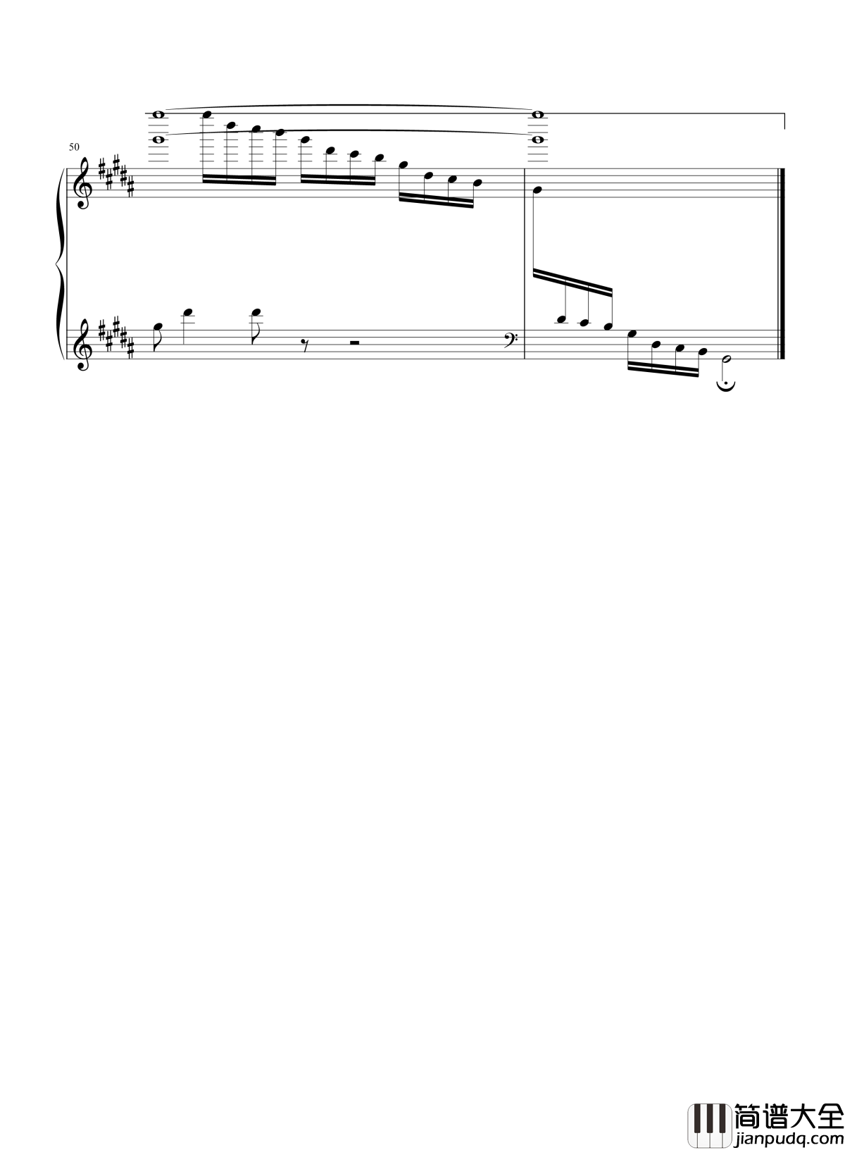 想起钢琴谱_韩雪_以为爱得深就可以不受伤