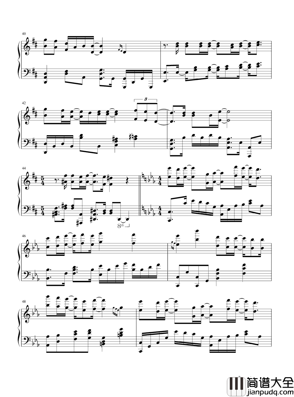 你的爱钢琴谱_王力宏｜你的爱如此温柔，超乎我心所想