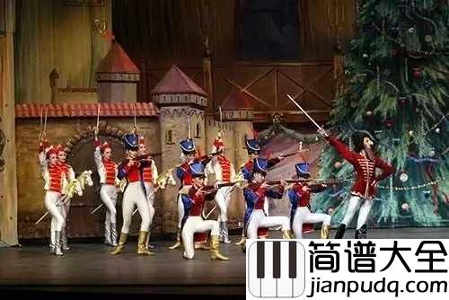 胡桃夹子:进行曲钢琴谱_厉害了百年来各国圣诞芭蕾首选都是它