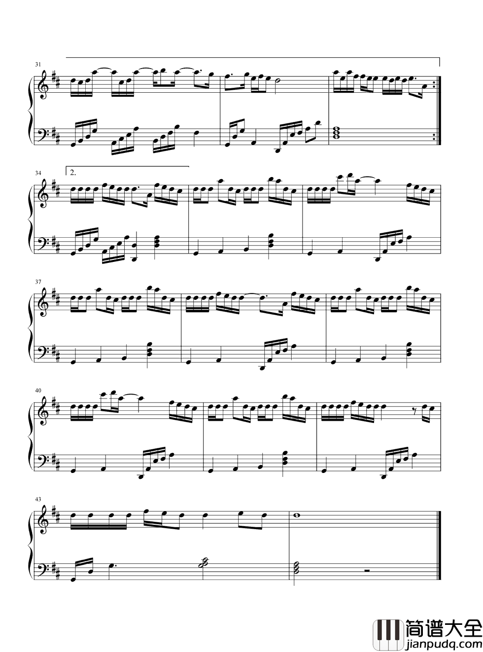 如果的事钢琴谱_范玮琪_如果你能带我一起旅行