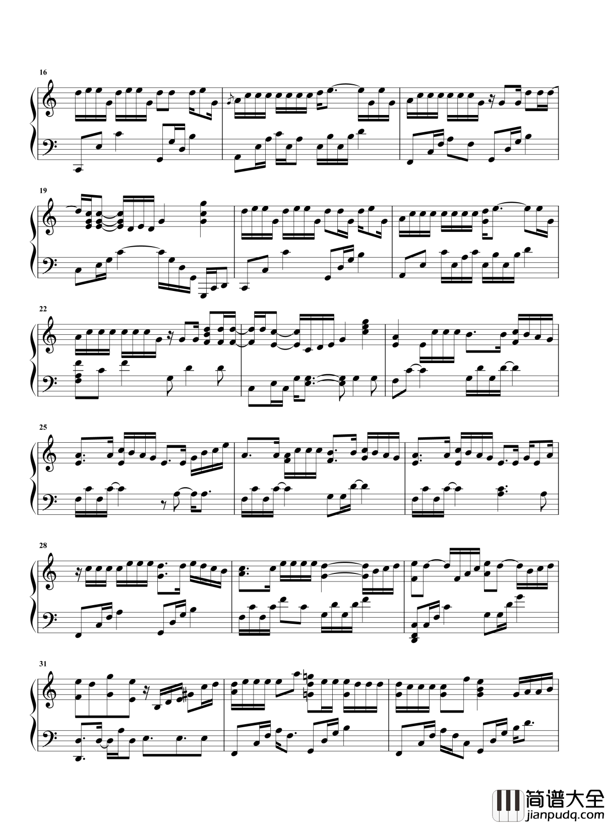 樱花樱花想见你钢琴谱_RSP__樱花樱花想见你,你在哪里?