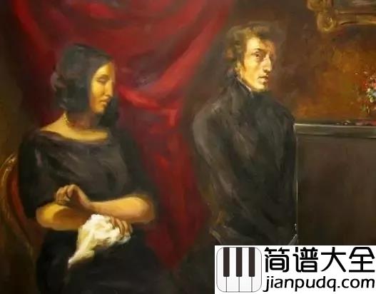 升C小调圆舞曲钢琴谱_肖邦背后的爱情故事_把思念与忧郁揉成天籁