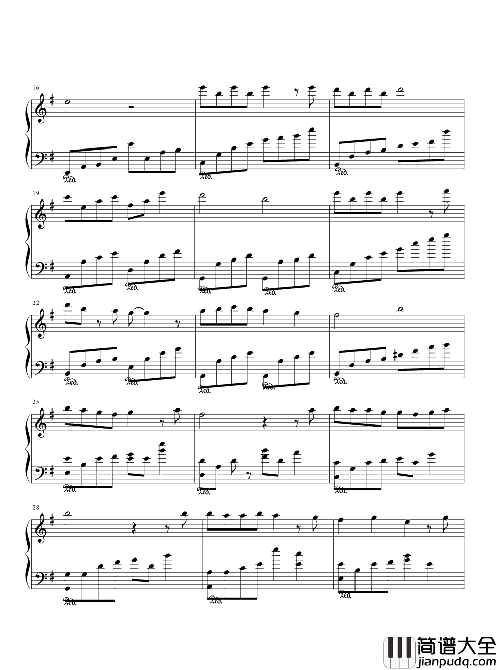 三个人的时光钢琴谱_董真_大型游戏轩辕剑等你来玩