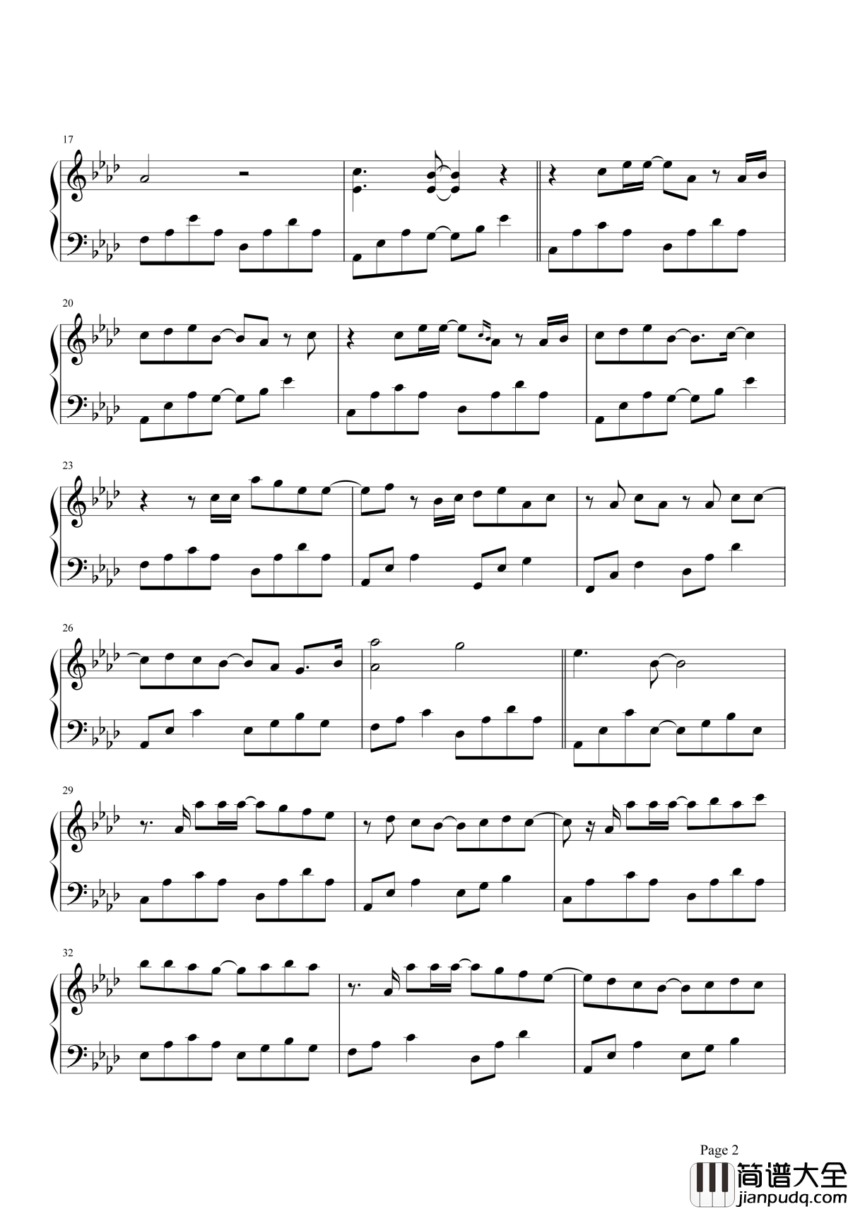 逆时光的浪钢琴谱_毕书尽_也许我在等待的是一种永远无法取代的缘分