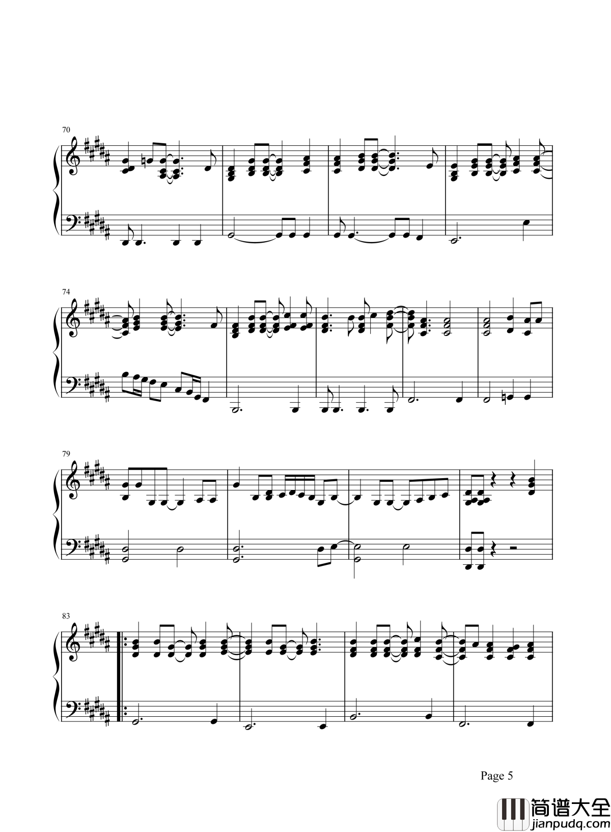 没离开过钢琴谱_林志炫｜有一个声音，它说爱情没离开过