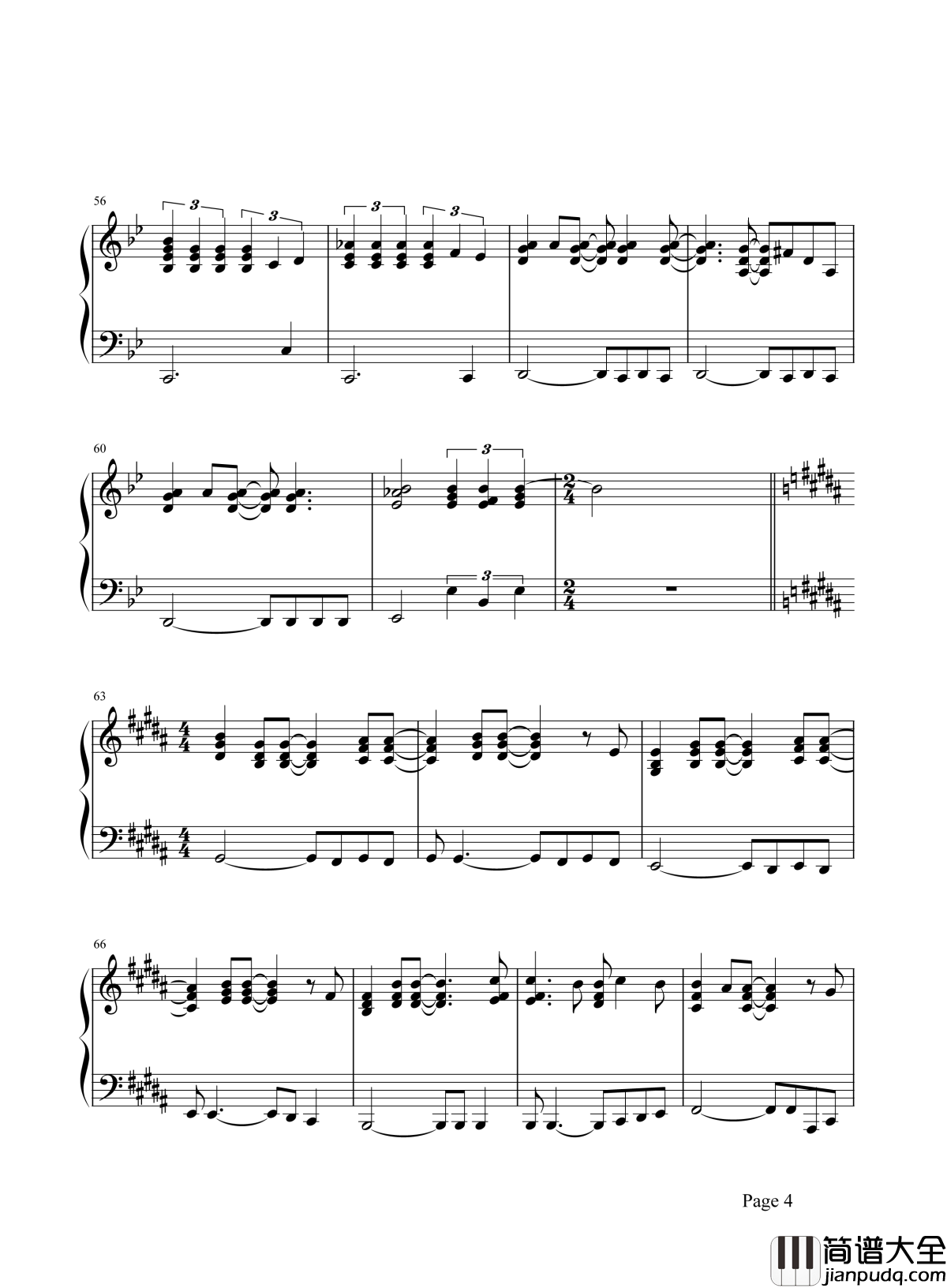 没离开过钢琴谱_林志炫｜有一个声音，它说爱情没离开过